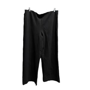 Hobbs London Black Pippa Wide Leg Trouser Women's Pants Size‎ 12